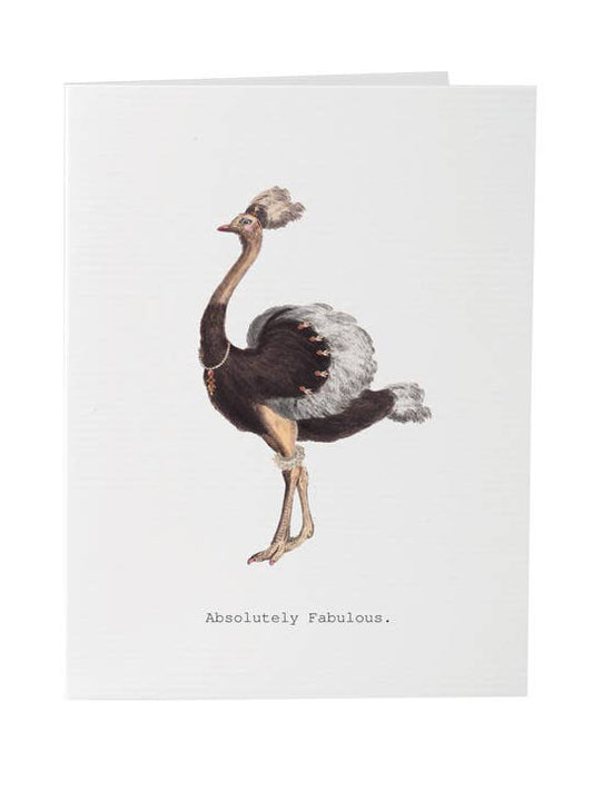 Absolutely Fabulous Greeting Card