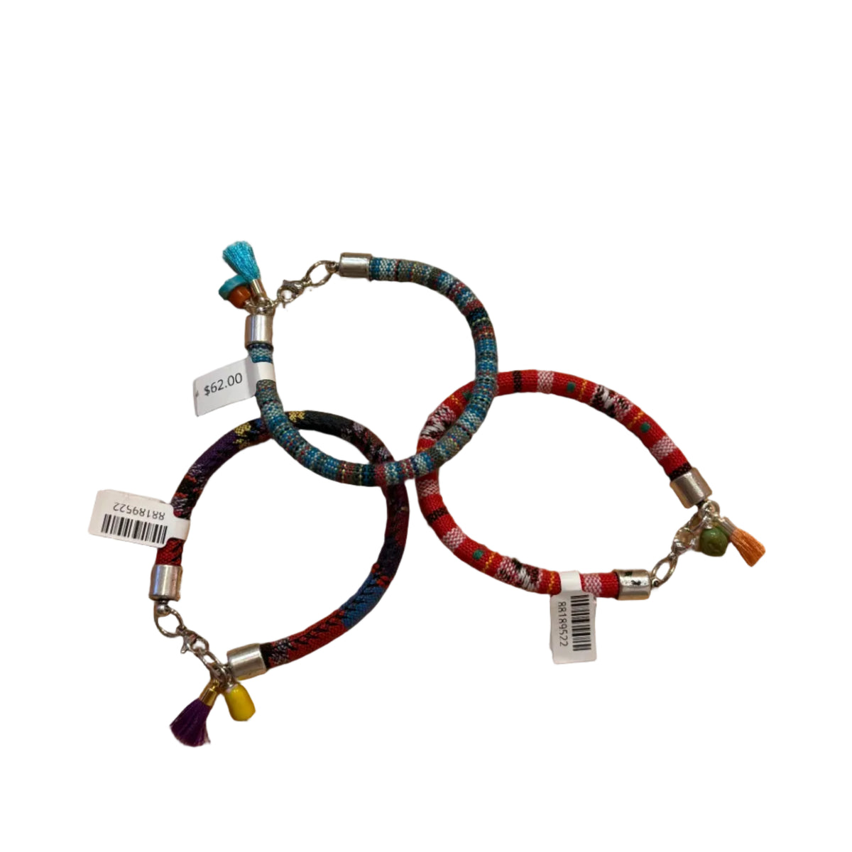 Patterned Fabric Bracelet