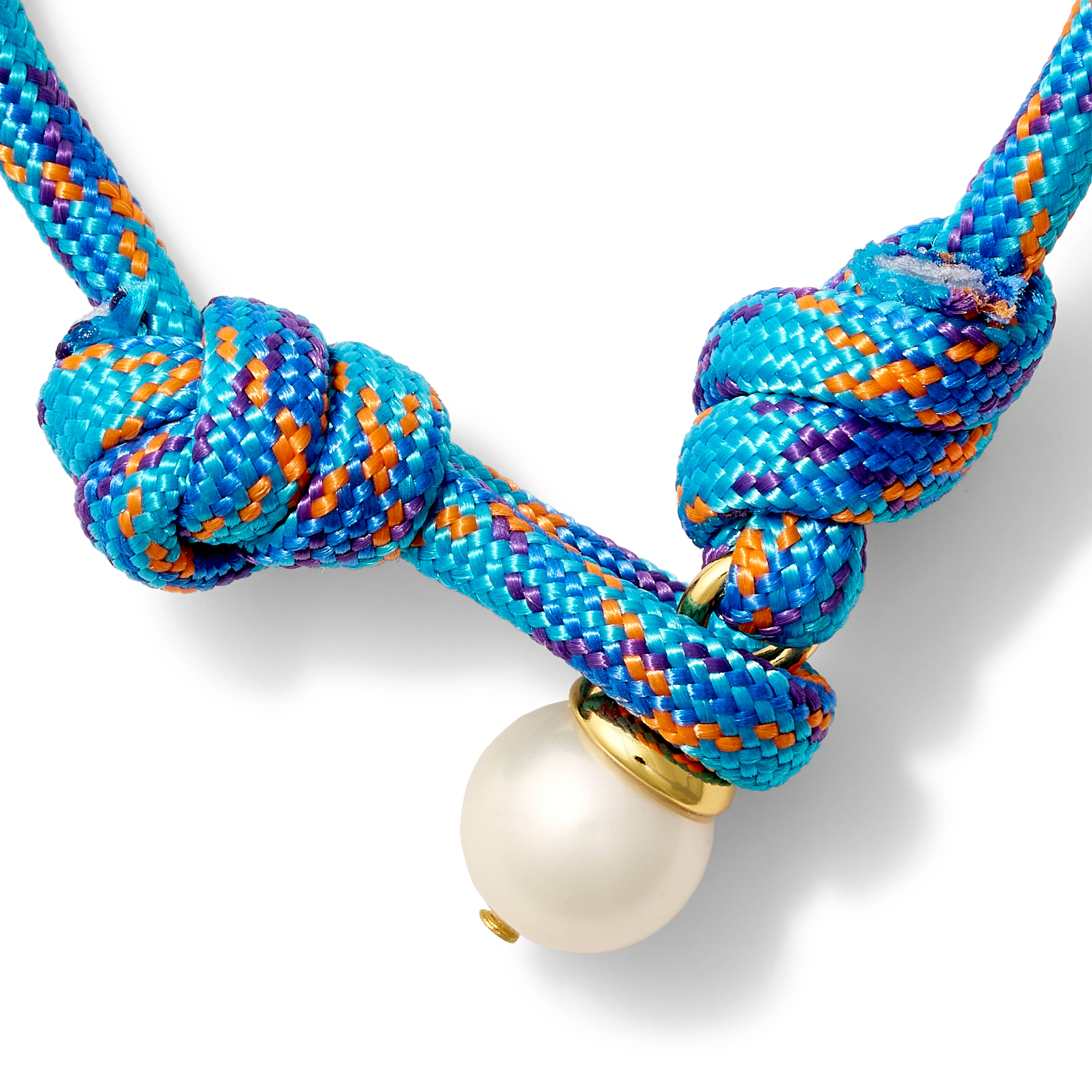 The Paracord + Pearl Bracelet