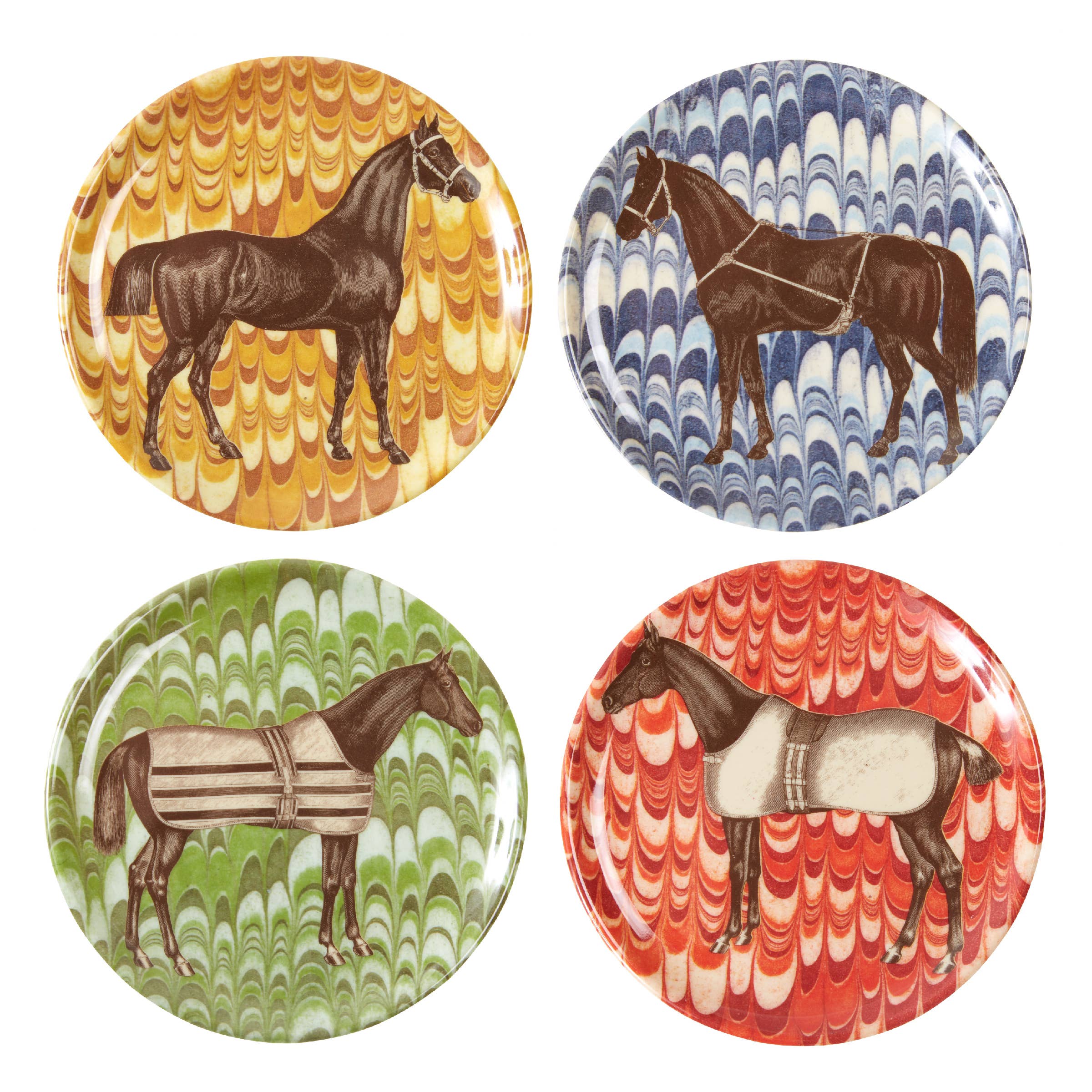 EQUUS COASTERS SET OF 4