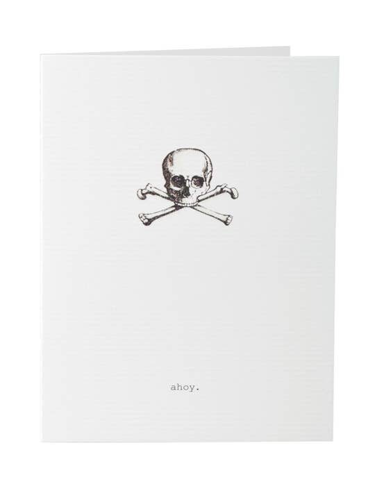 Ahoy Greeting Card