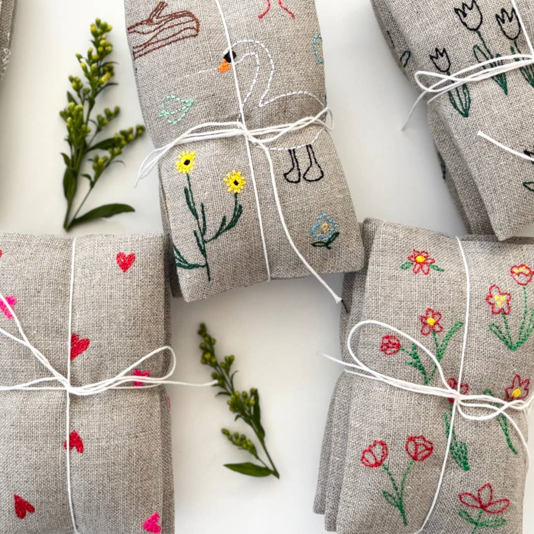 Micro Hearts Sachet Set 