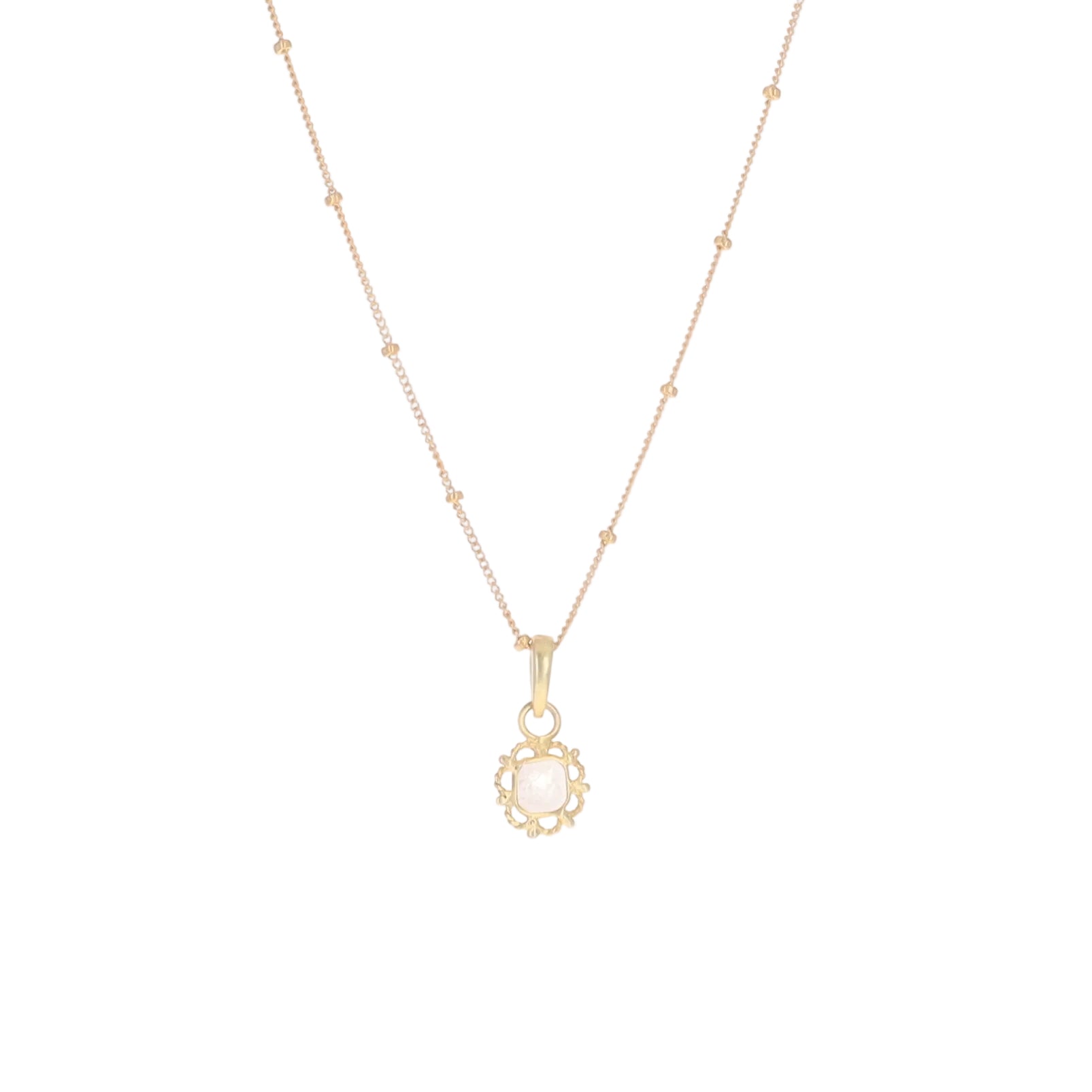 Herkimer Blossom Charm