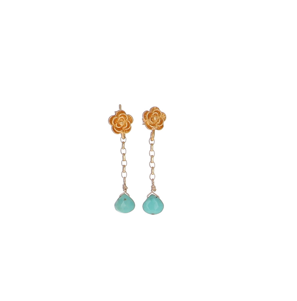 Kingman Drop Florette  Earrings