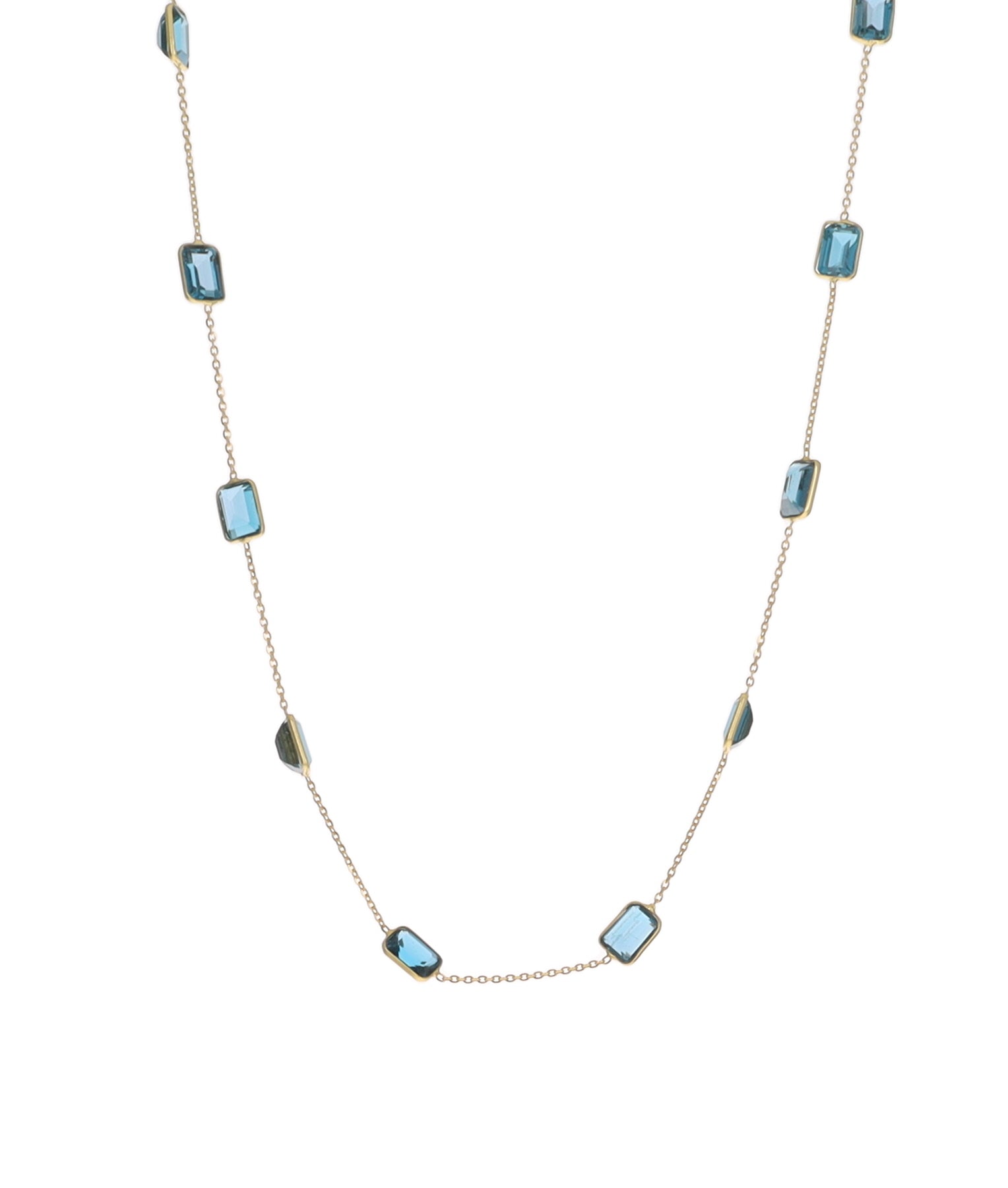 London Blue Topaz Necklace