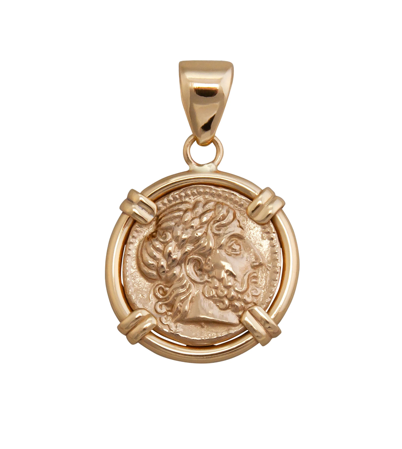 Large Greek Coin Gold Mixed