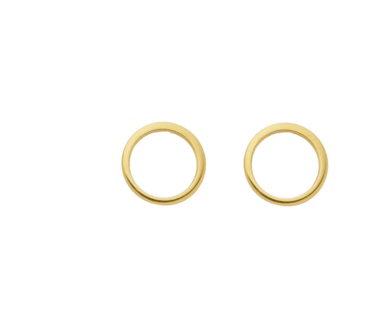 "Circle shape" Stud Earrings