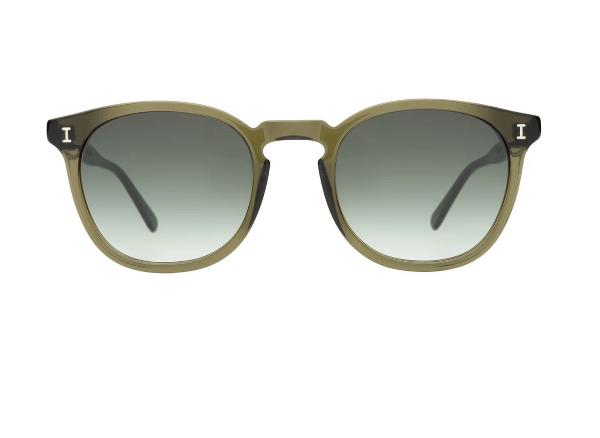Eldridge Green/Olive Flat Gradient Sunglasses 2026