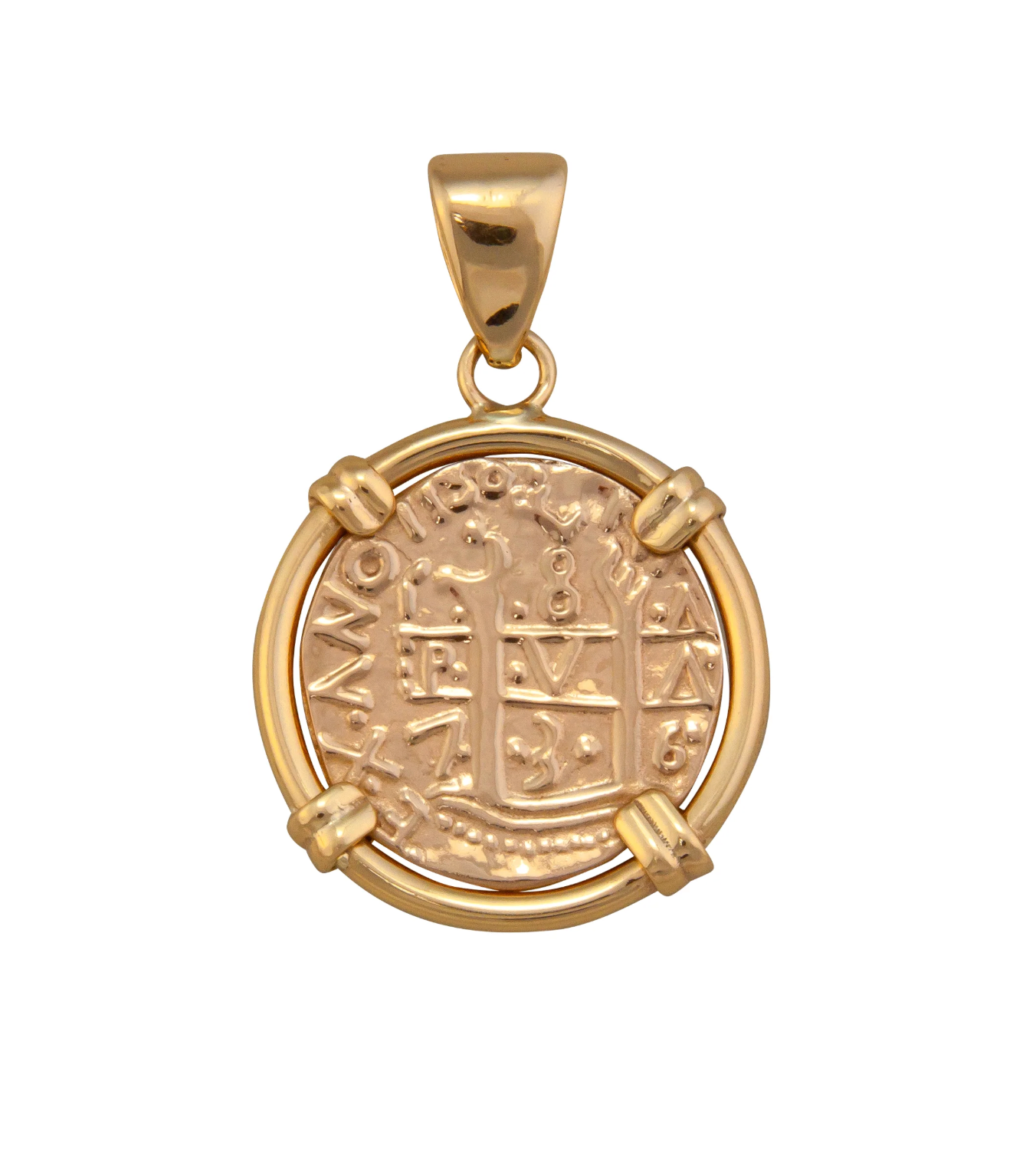 Large Spanish Coin Gold Mixed