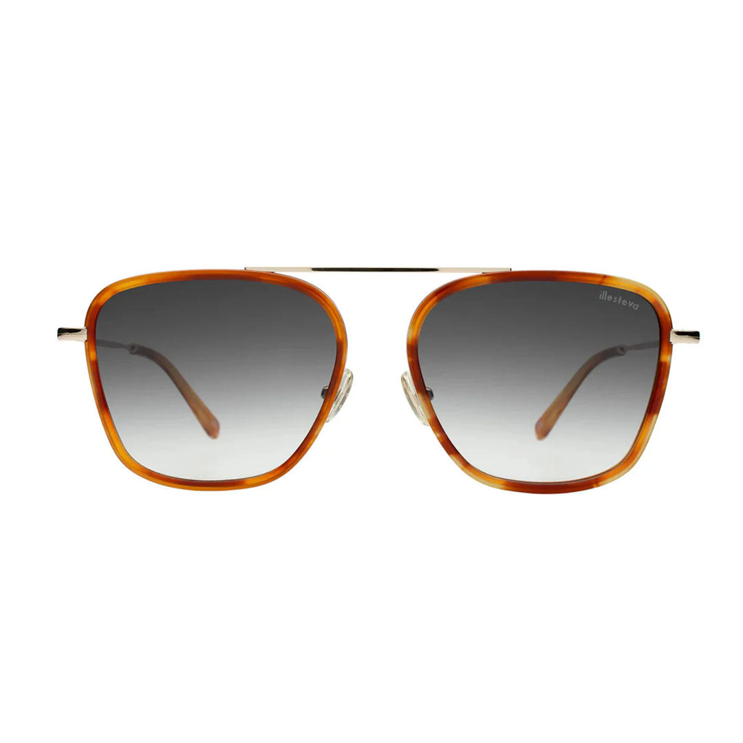 Samos Ace Saffron Havana/Gold w/ Grey Flat Lenses