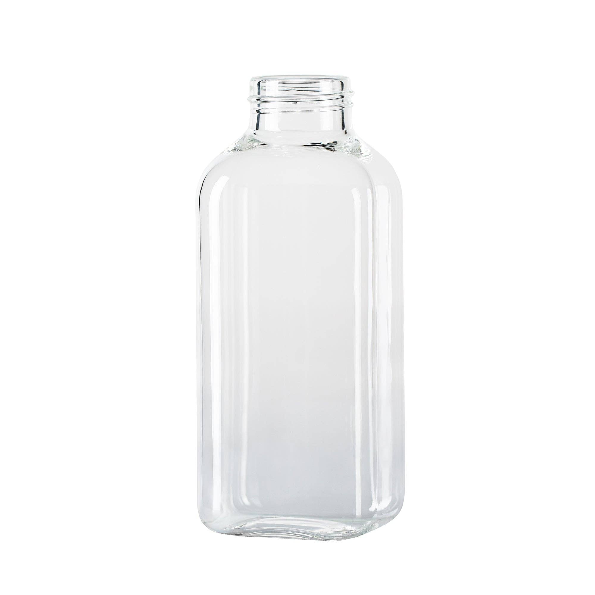 Squireme - Glass Bottle with Silicone Sleeve: Yellow