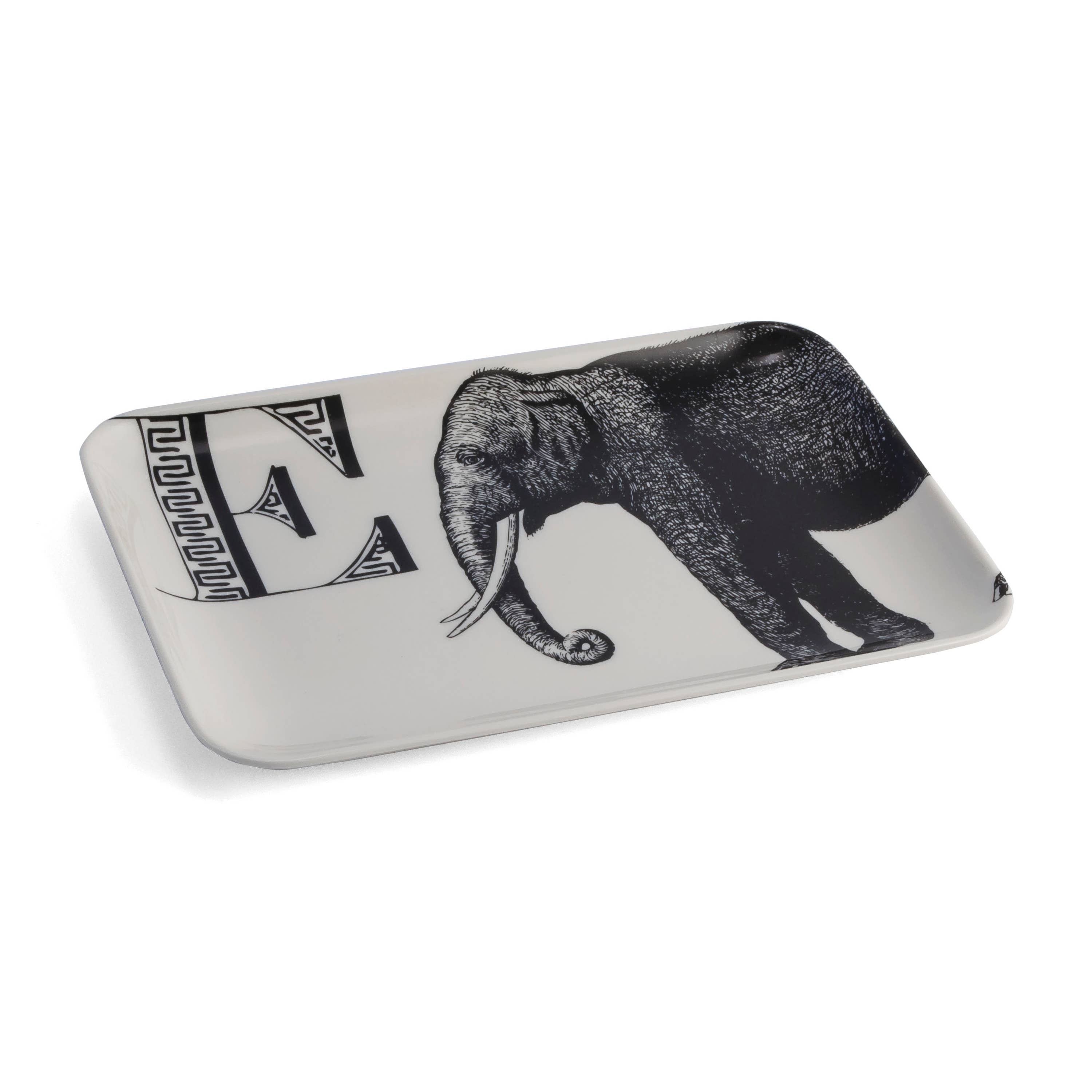 E Elephant Alphabet Tray