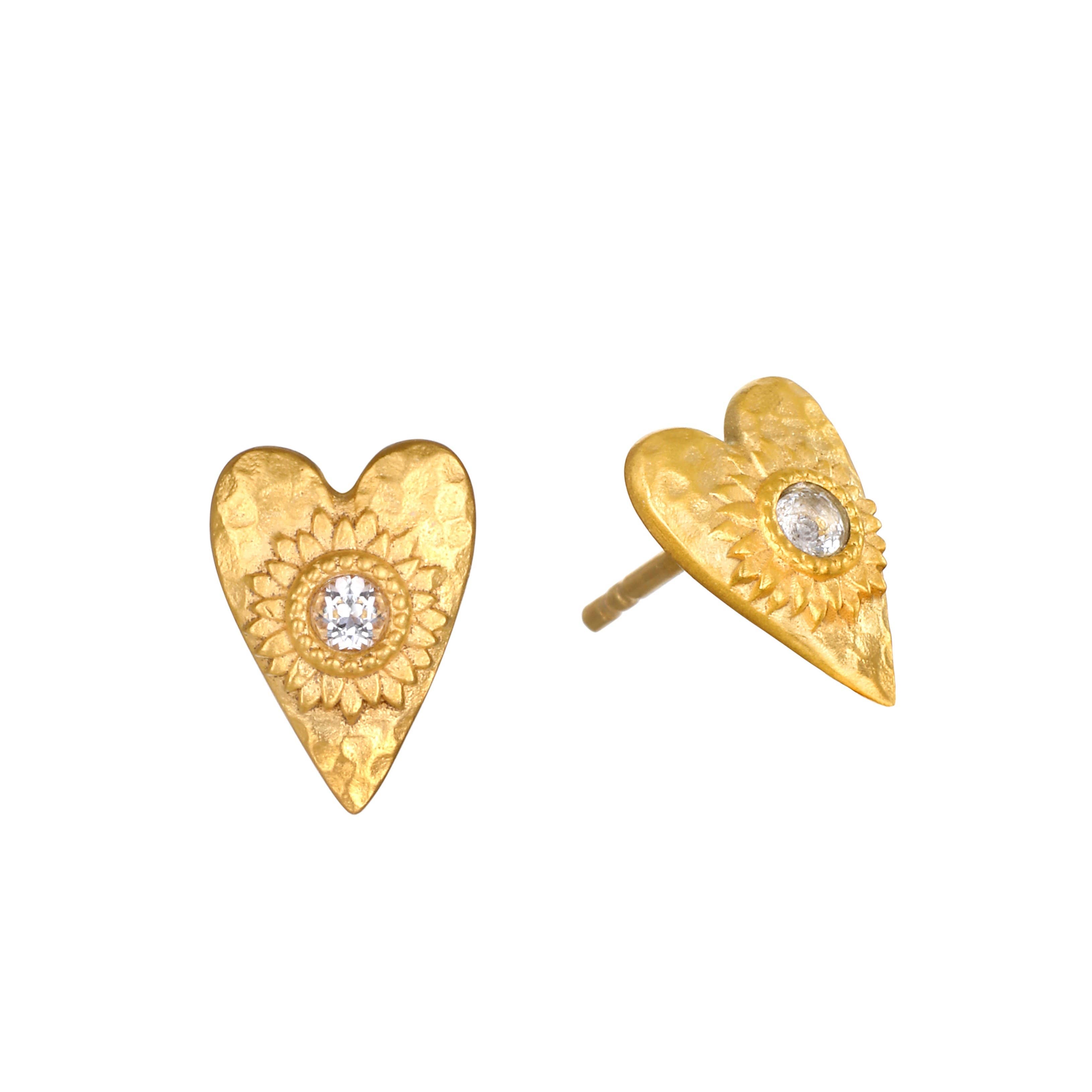 Heart Studs
