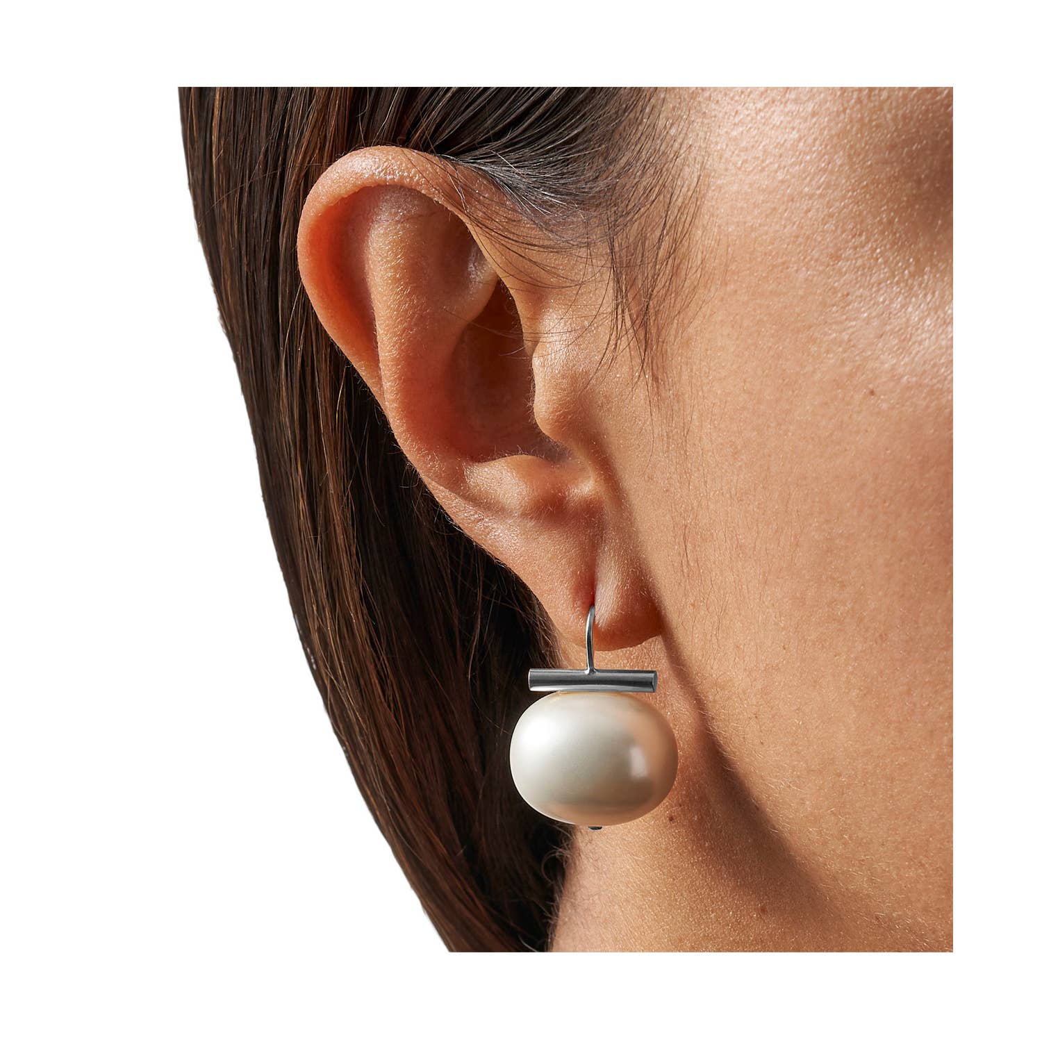 Statement Making Large Pebble Pearls ~ Sterling Silver