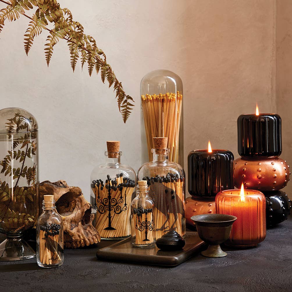 Mini Apothecary Match Bottle, Candelabra