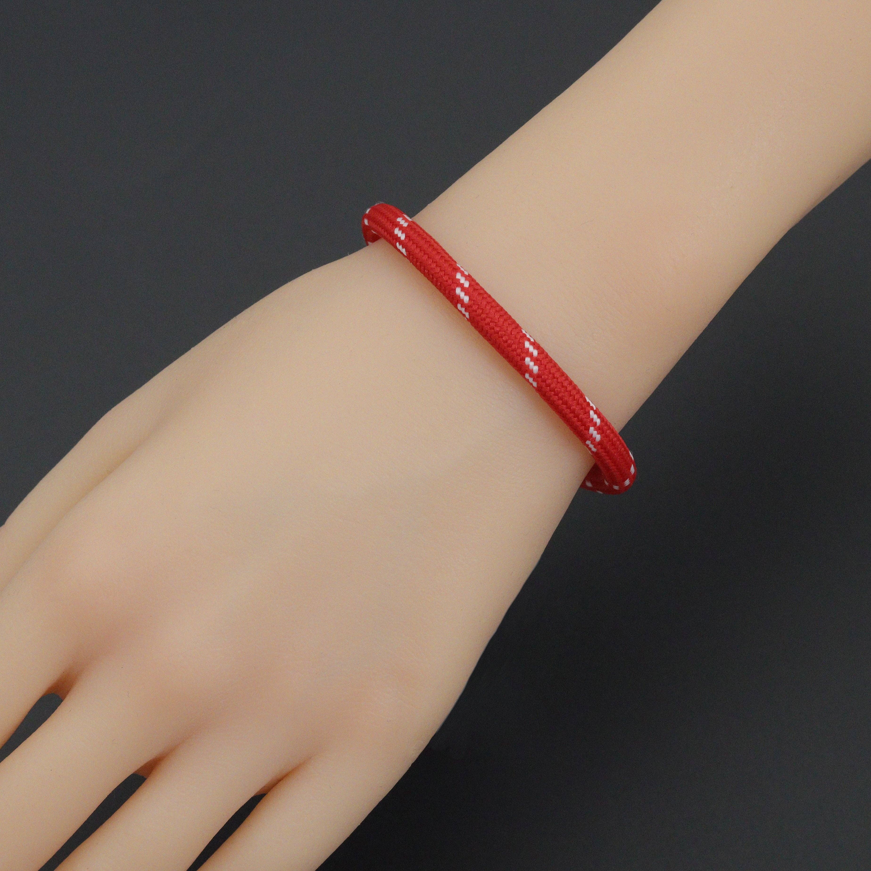 Vibrant Rope Cord Bracelet Necklace, Cord Necklace Bracelet, sku#EF830: #24 / Necklace