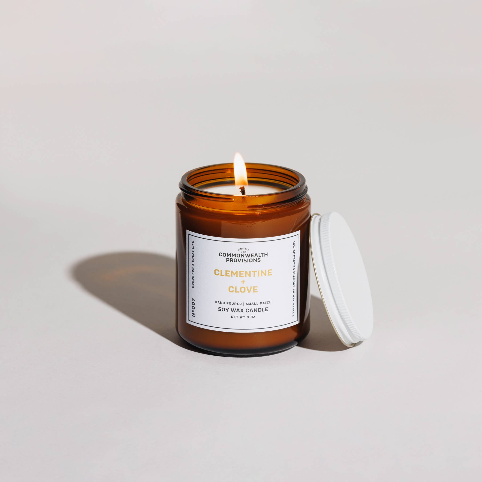 Soy Candle - Clementine + Clove