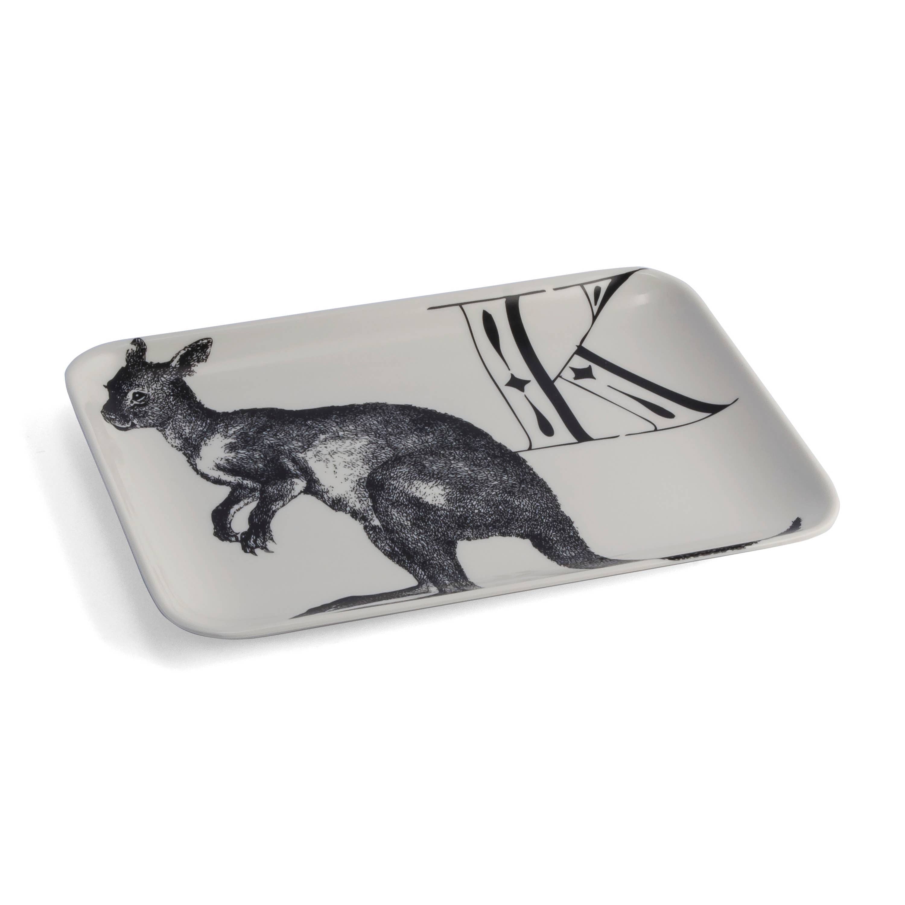 K Kangaroo Alphabet Tray