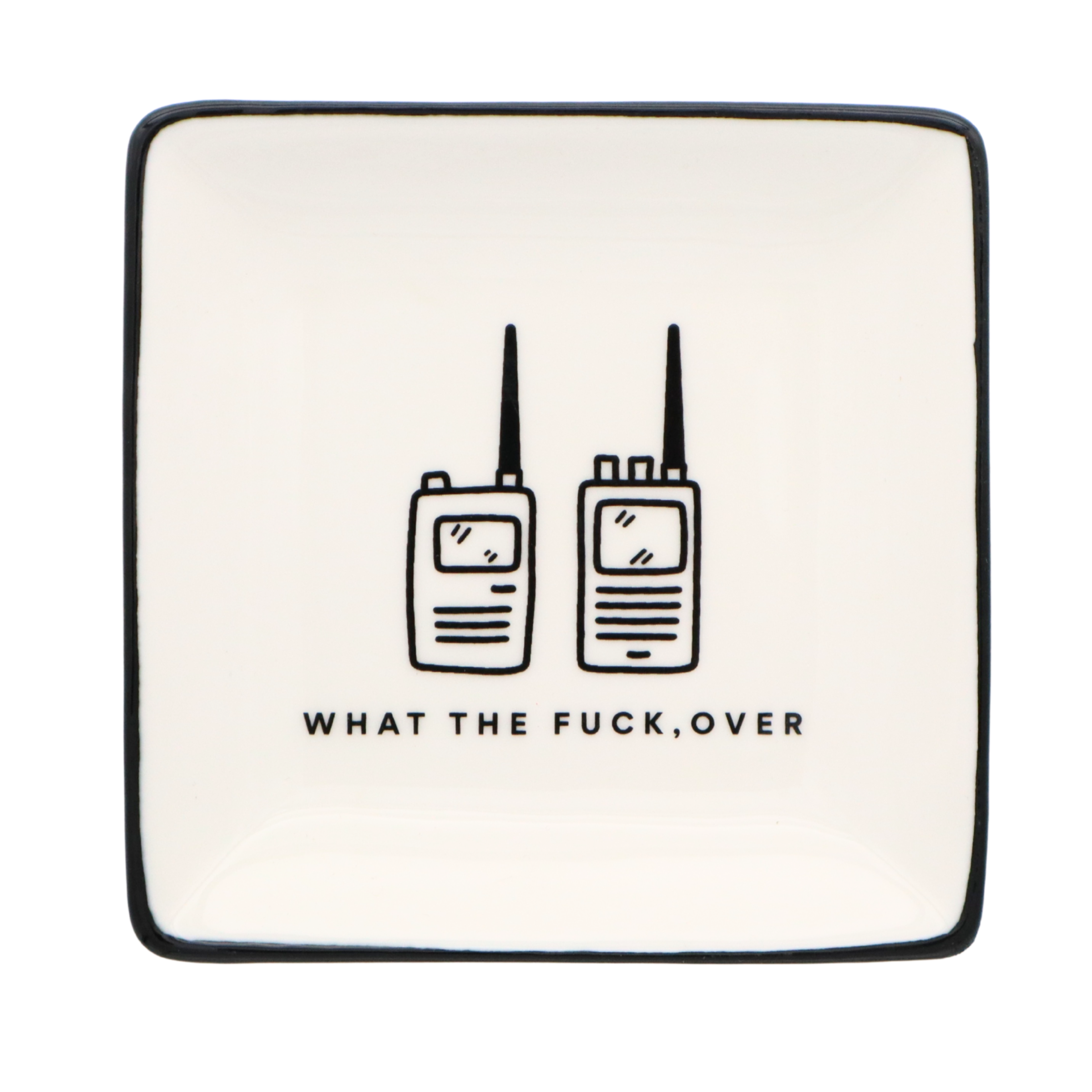 Square Trinket Tray What The Fuck Over