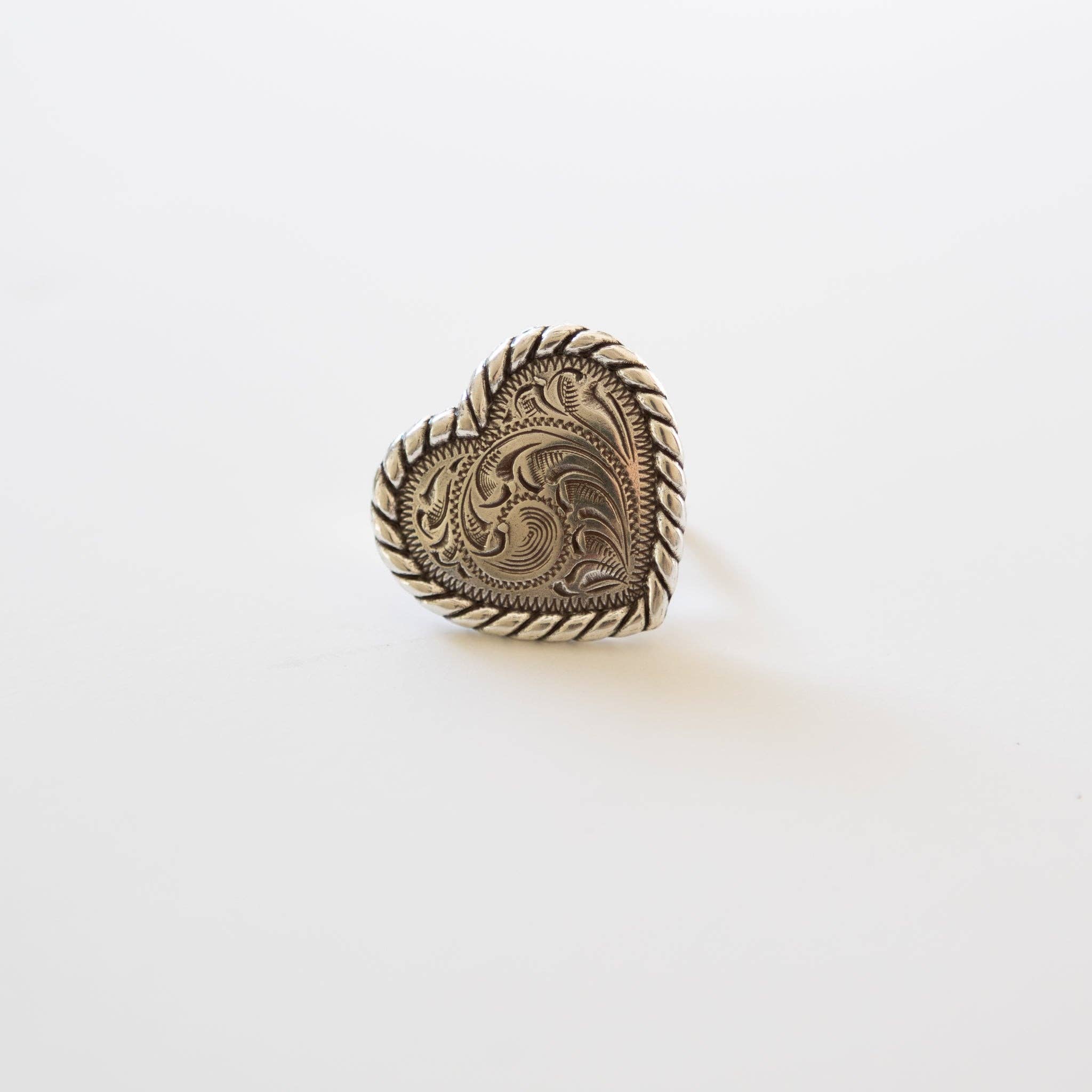 Concho Scarf Slide | Roped Heart