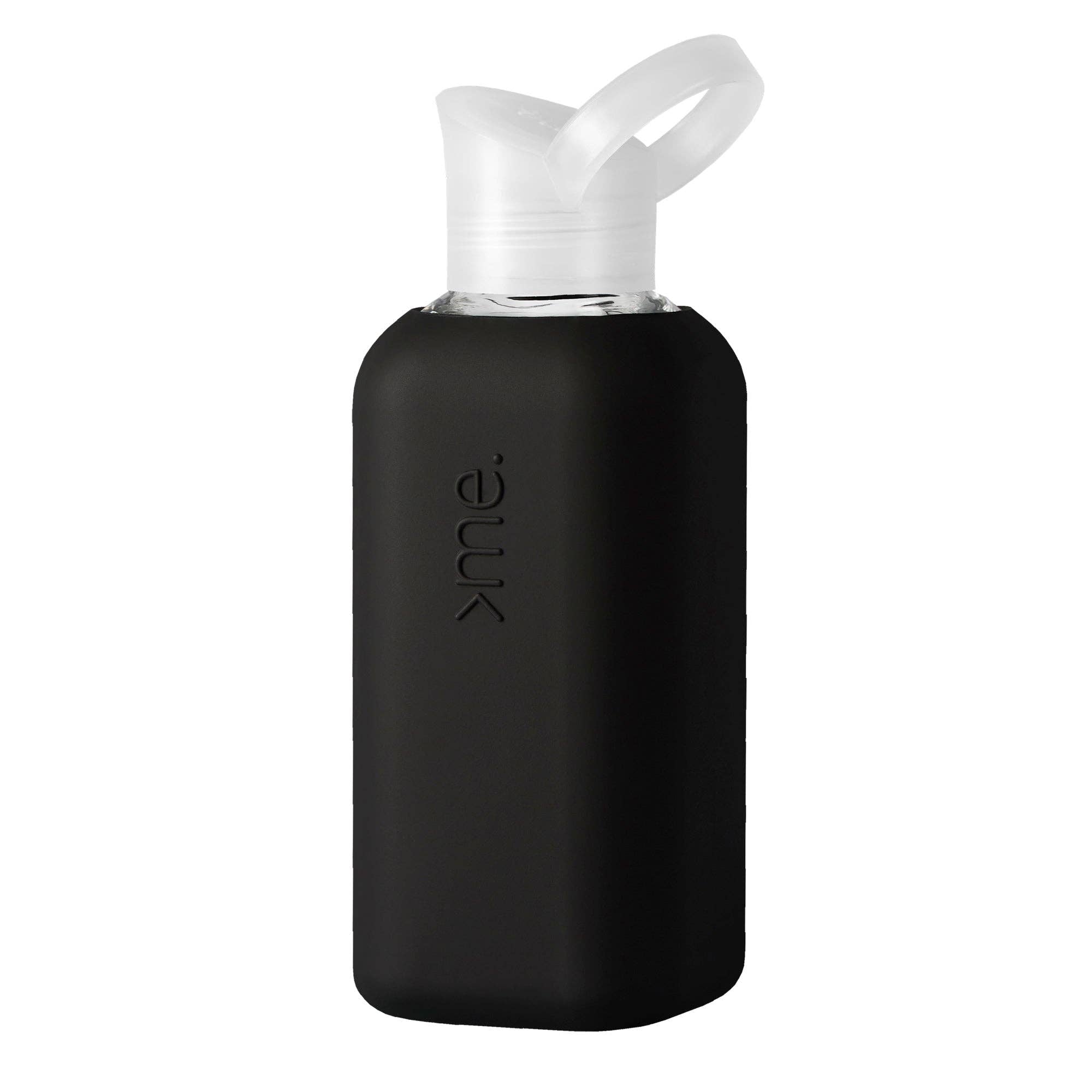 Squireme - Glass Bottle with Silicone Sleeve: Ice Blue
