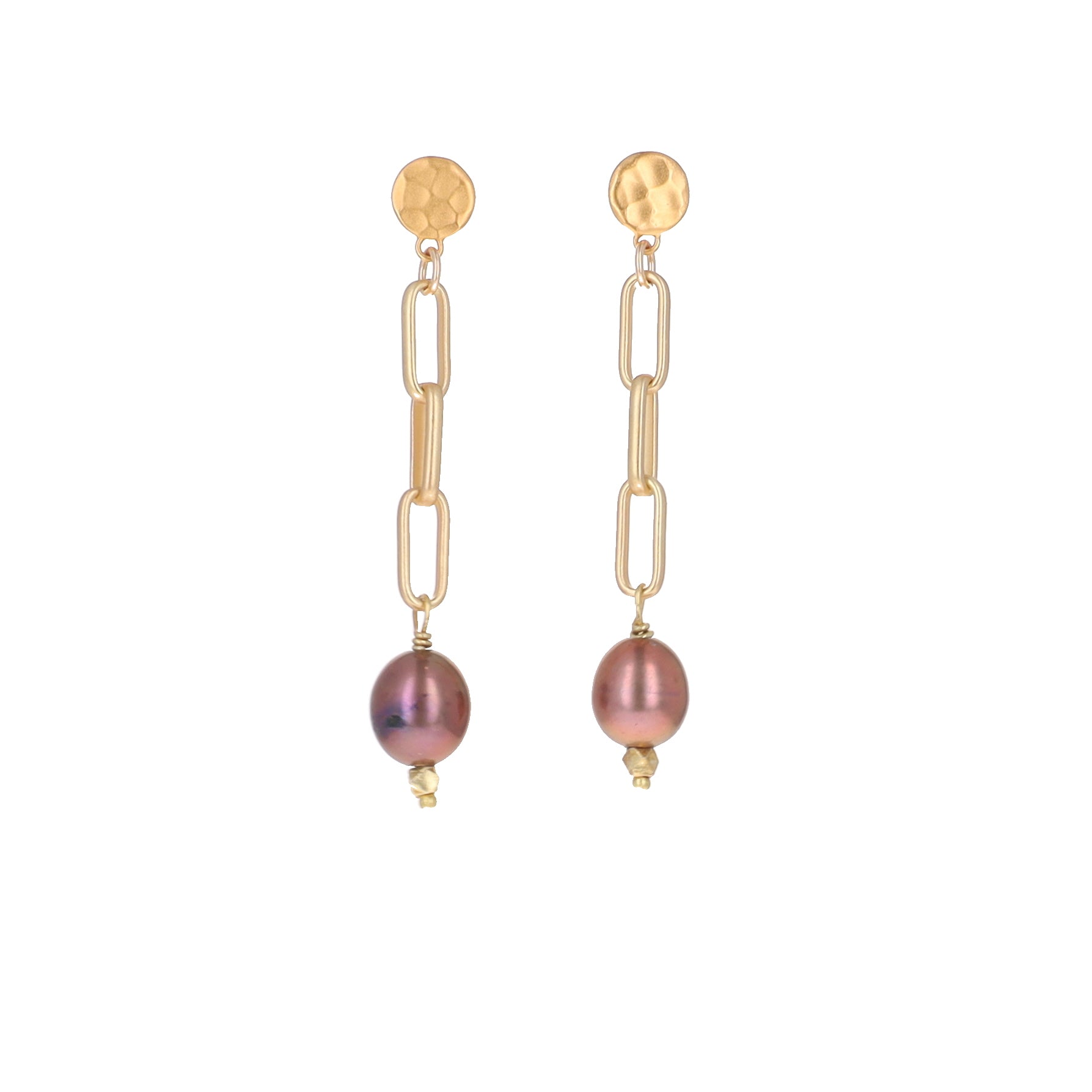 Tahitian Pearl Drop Earrings