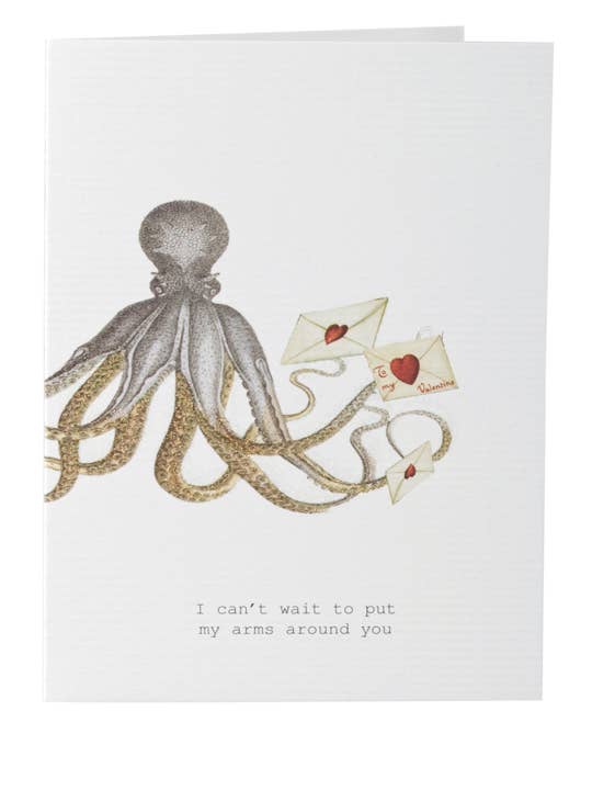 Can't Wait to Put My Arms Greeting Card