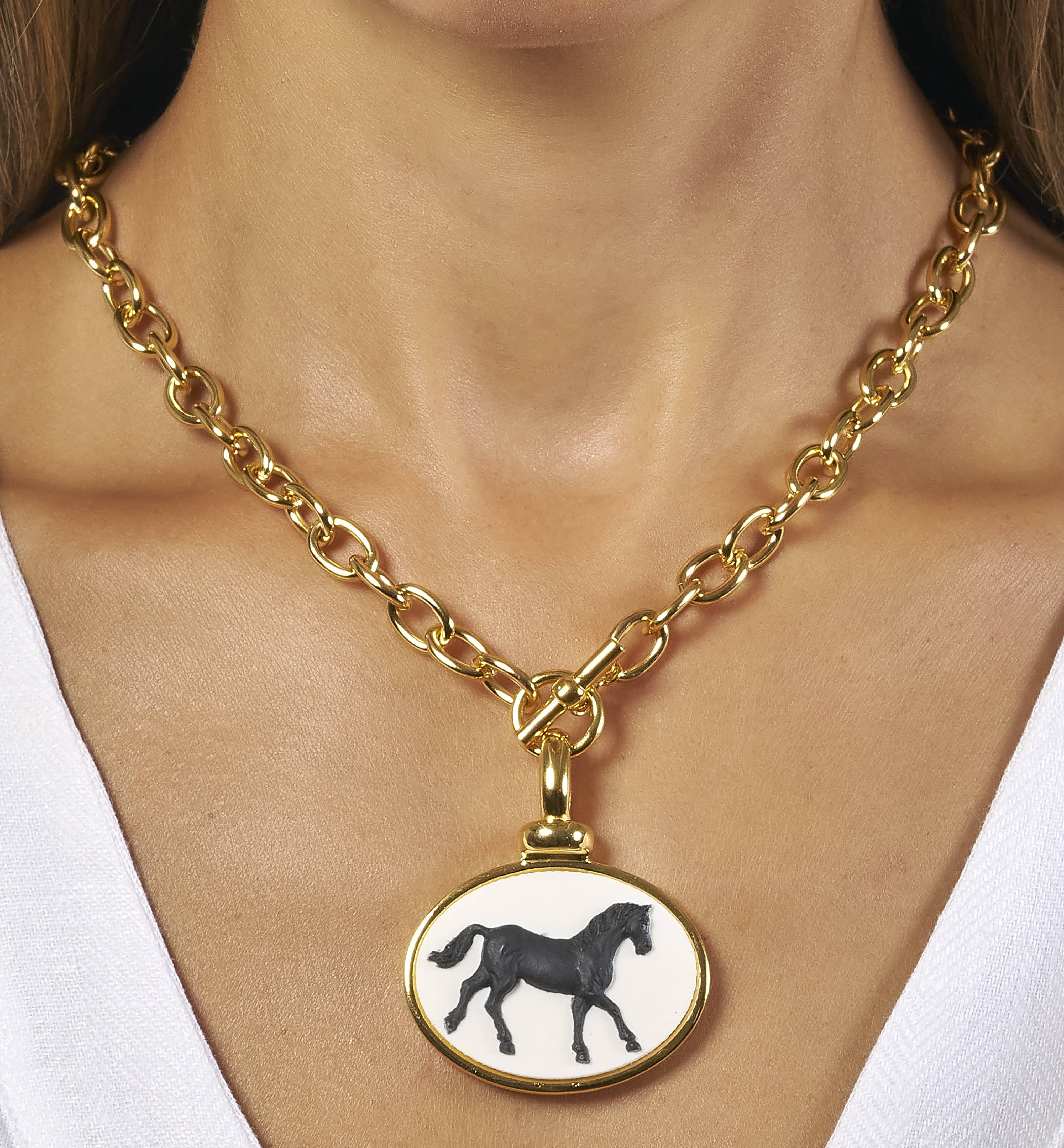 Gallop Noir Necklace