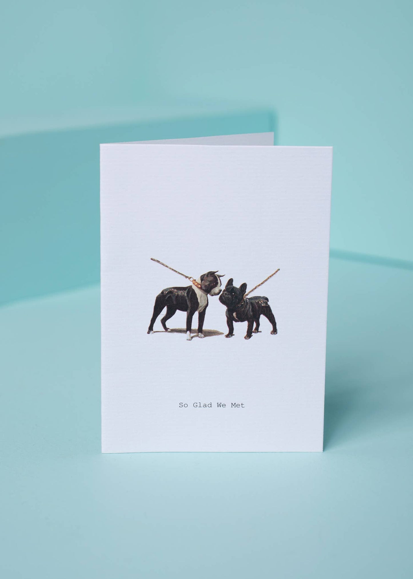 SO GLAD WE MET GREETING CARD