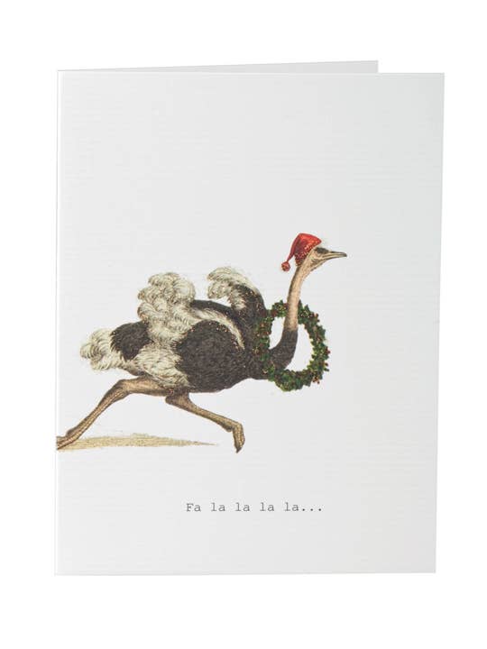 Fa La La La La Greeting Card