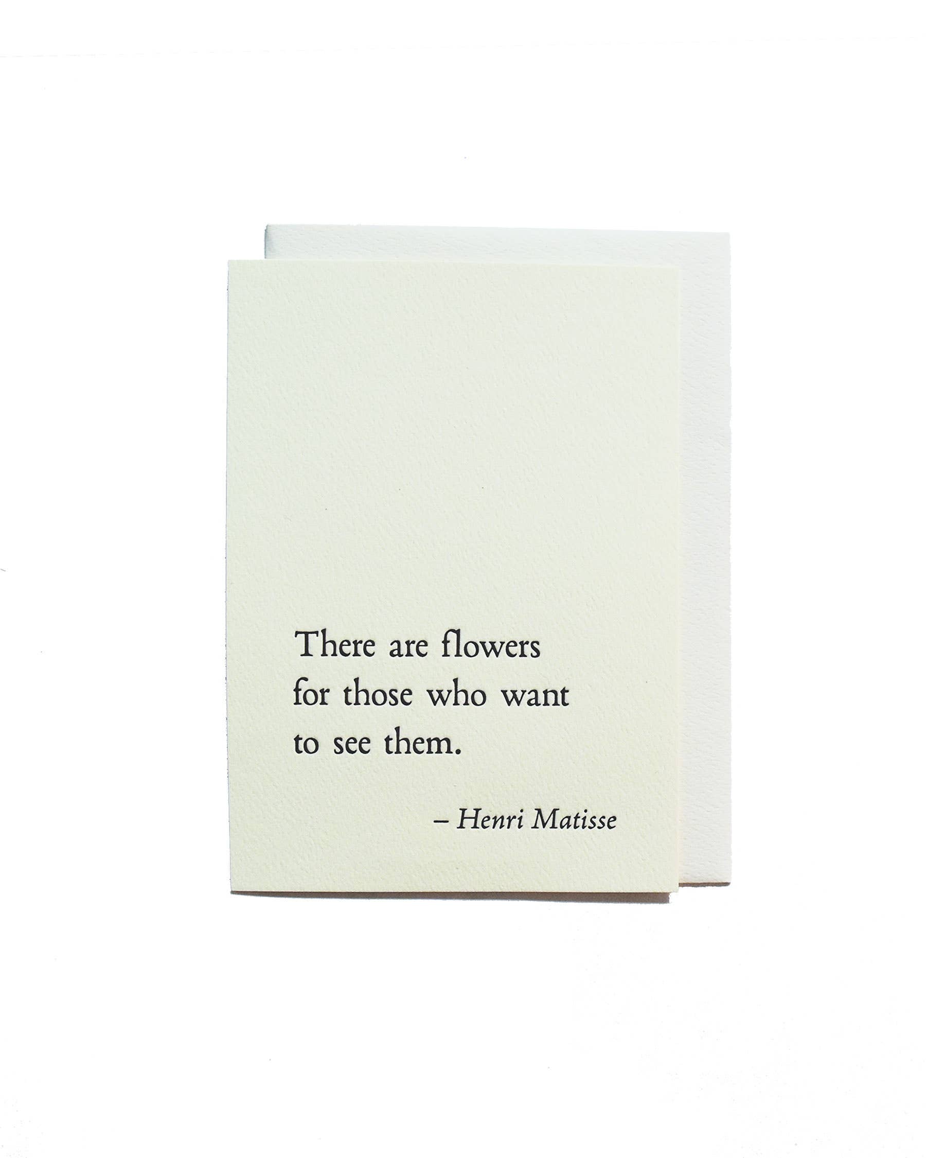 Henri Matisse - Flowers QuoteNote