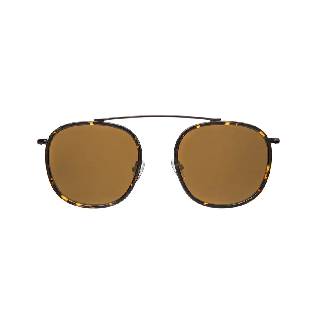 Mykonos Ace flame black w gold mirror lenses