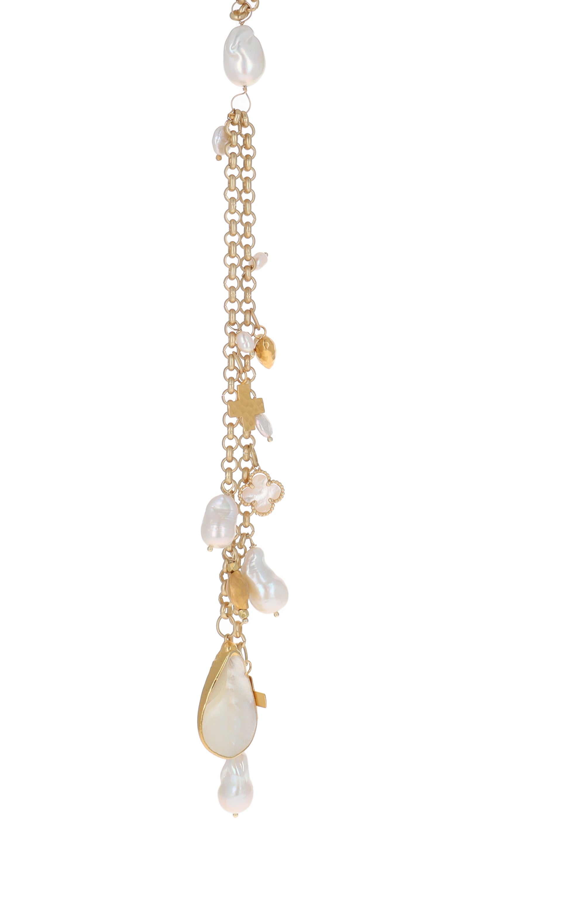 Satin Gold Lariat