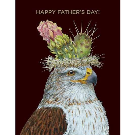 Father's Day Hawk Card