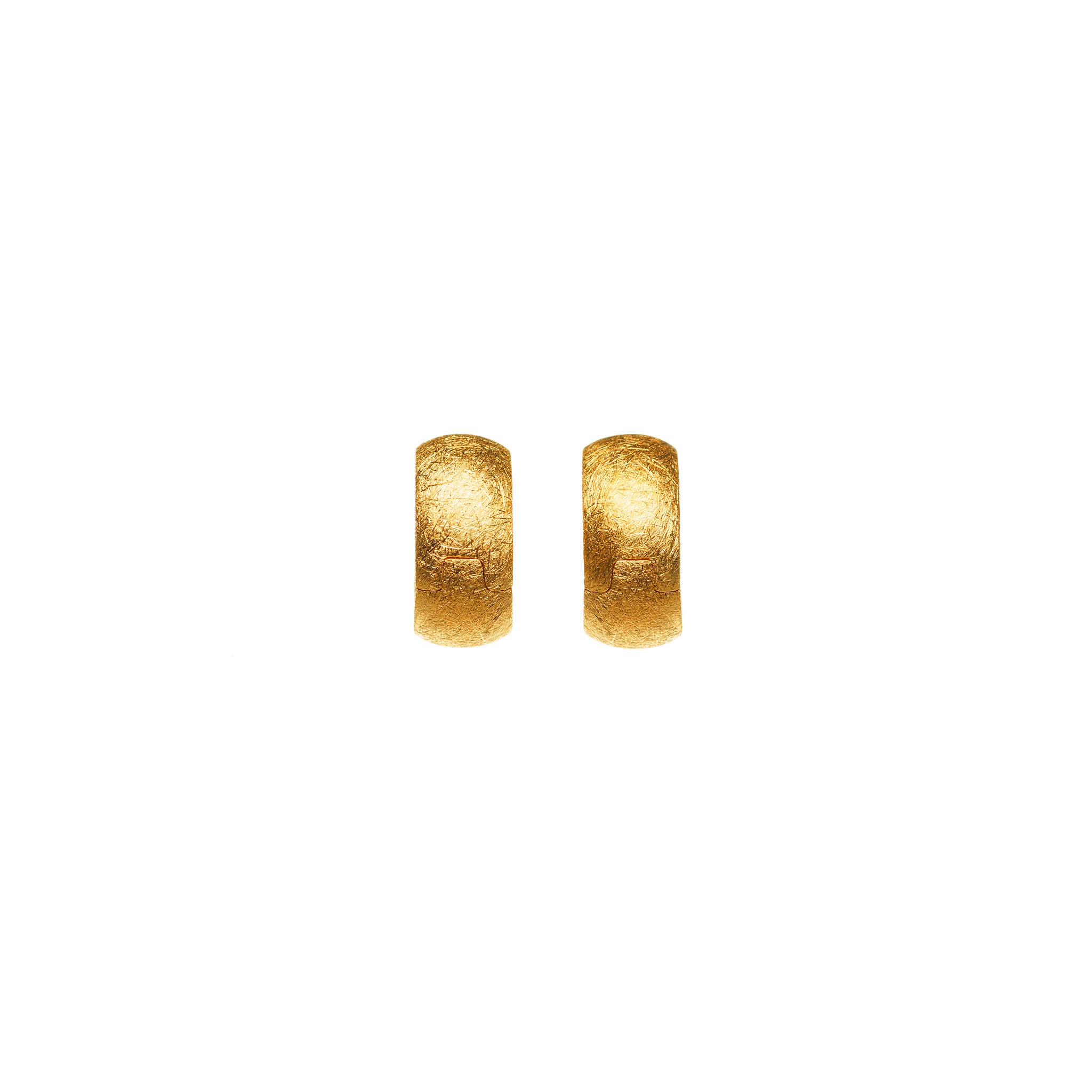 Bold and Elegant Huggie Earrings