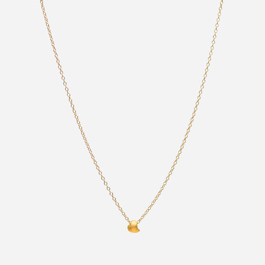 Heart on Gold Filled Chain
