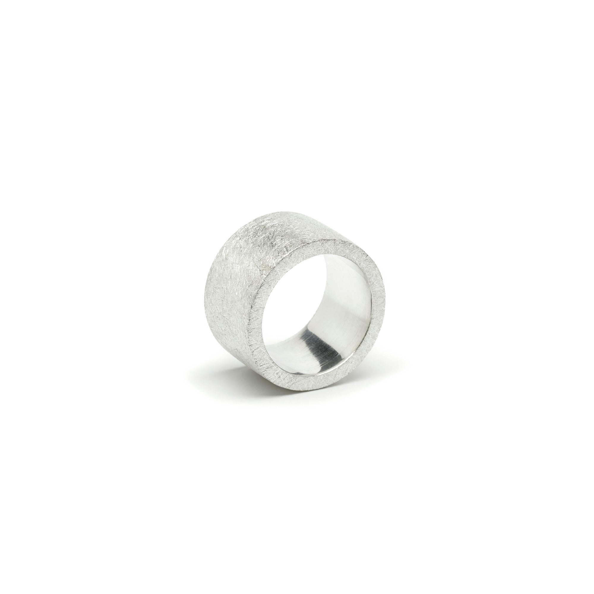 Silver Cylinder Ring