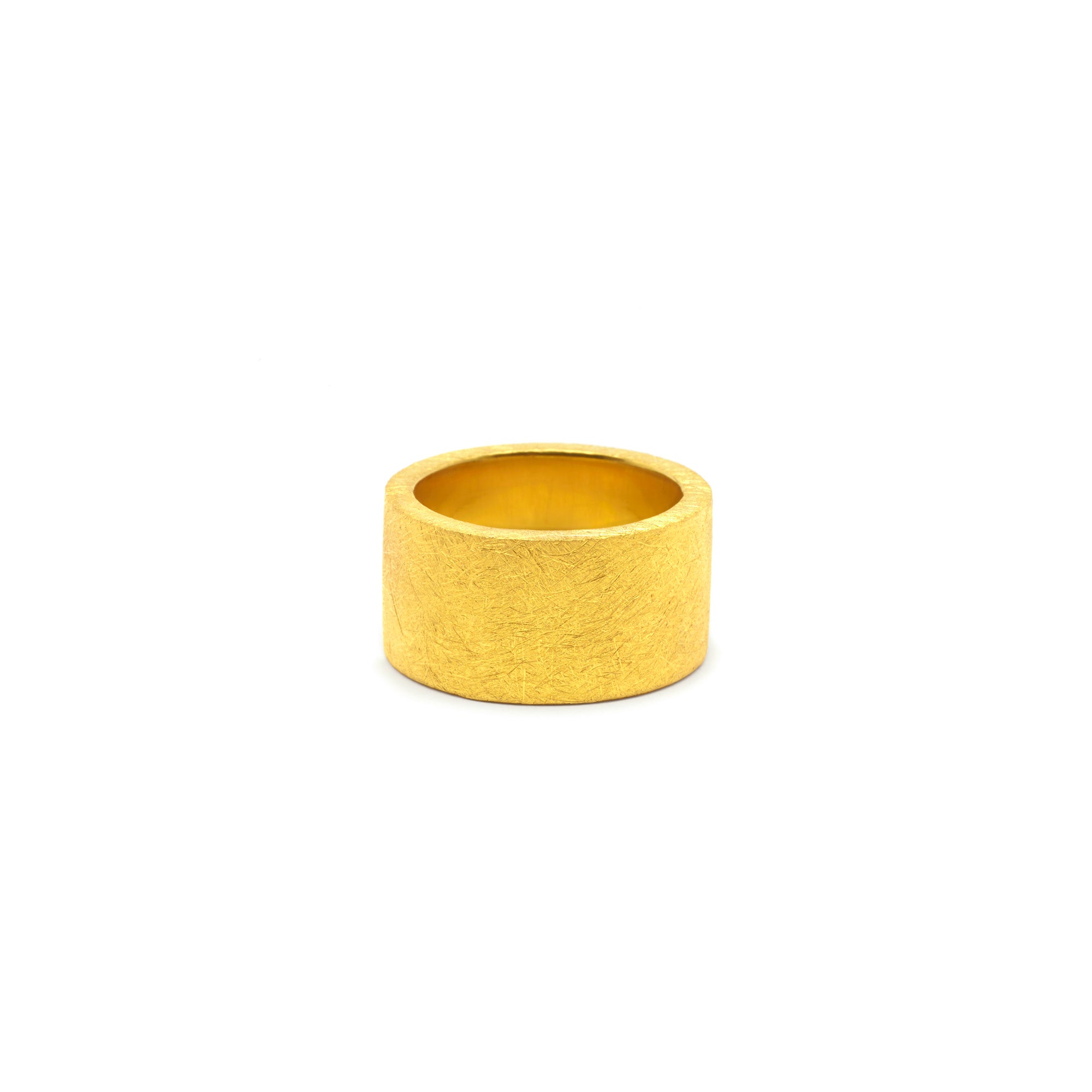 Gold Cylinder Ring