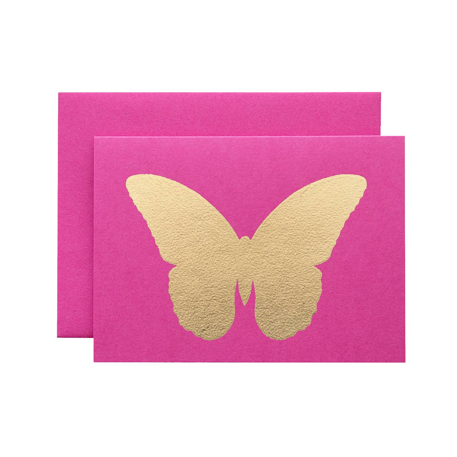 Pink Butterfly Card