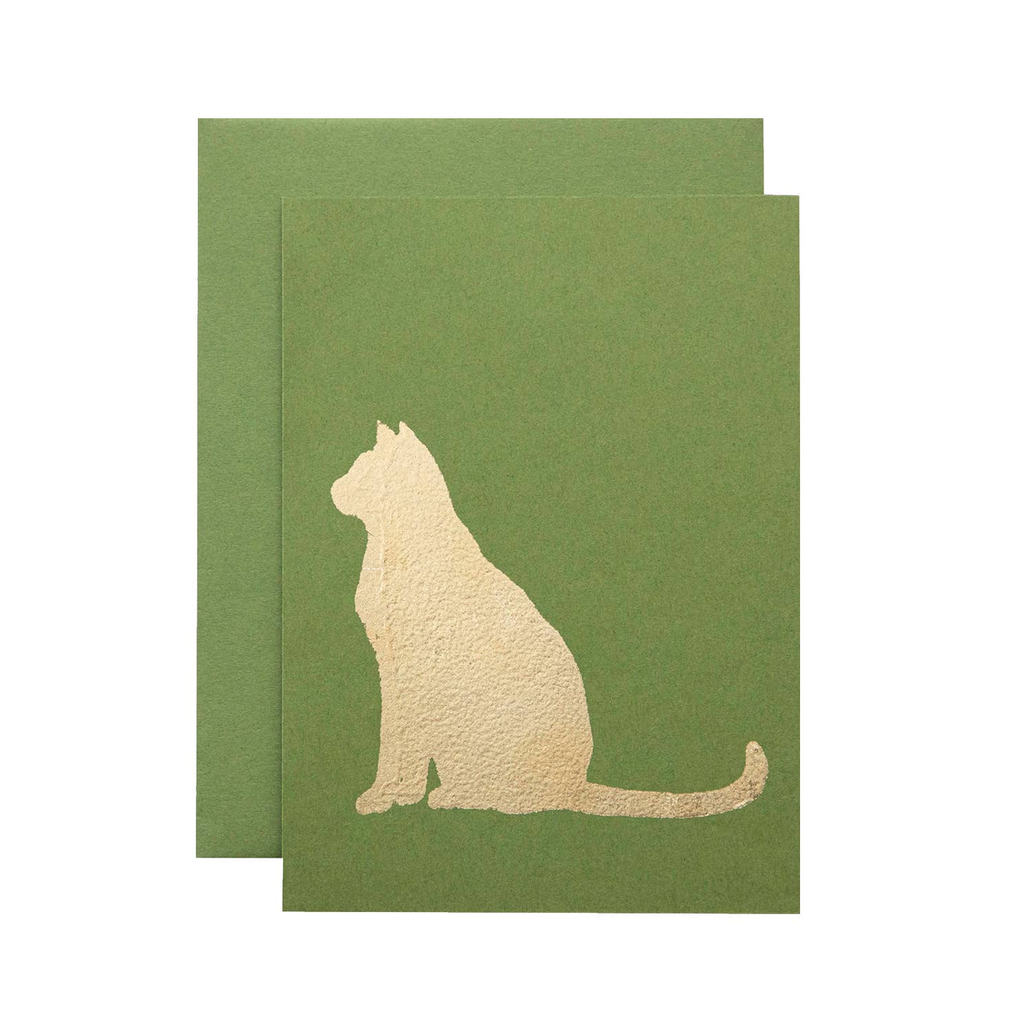 Green Cat Card